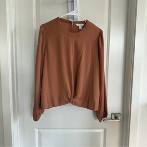 Nine West Terracotta Blouse